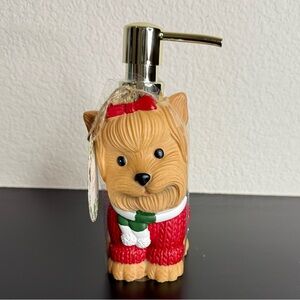 Yorkshire Terrier Christmas Dispenser Sweater Scarf Bow